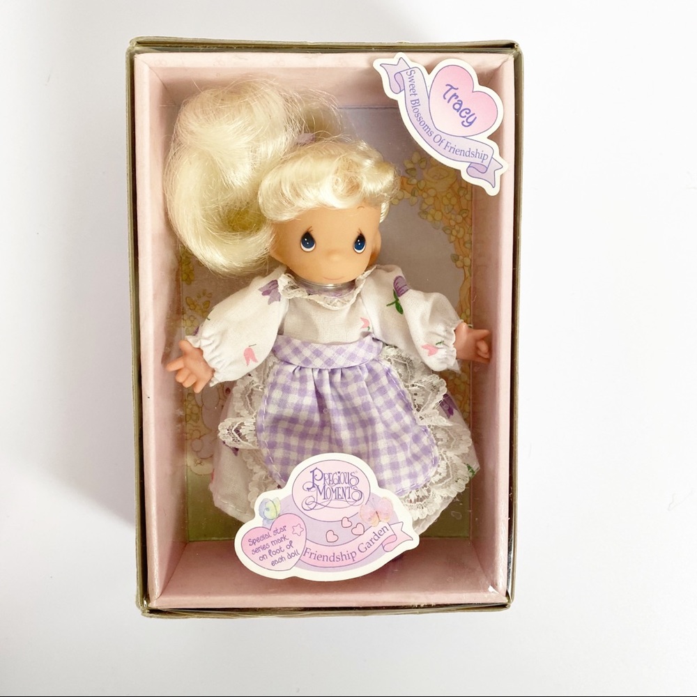 Precious Moments Doll Tracy  Friendship garden